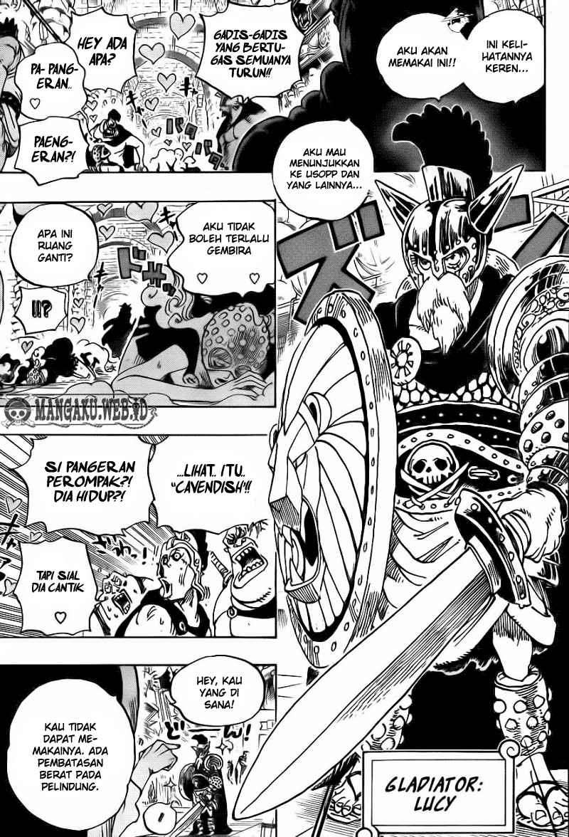 One Piece Chapter 704 Gambar 11