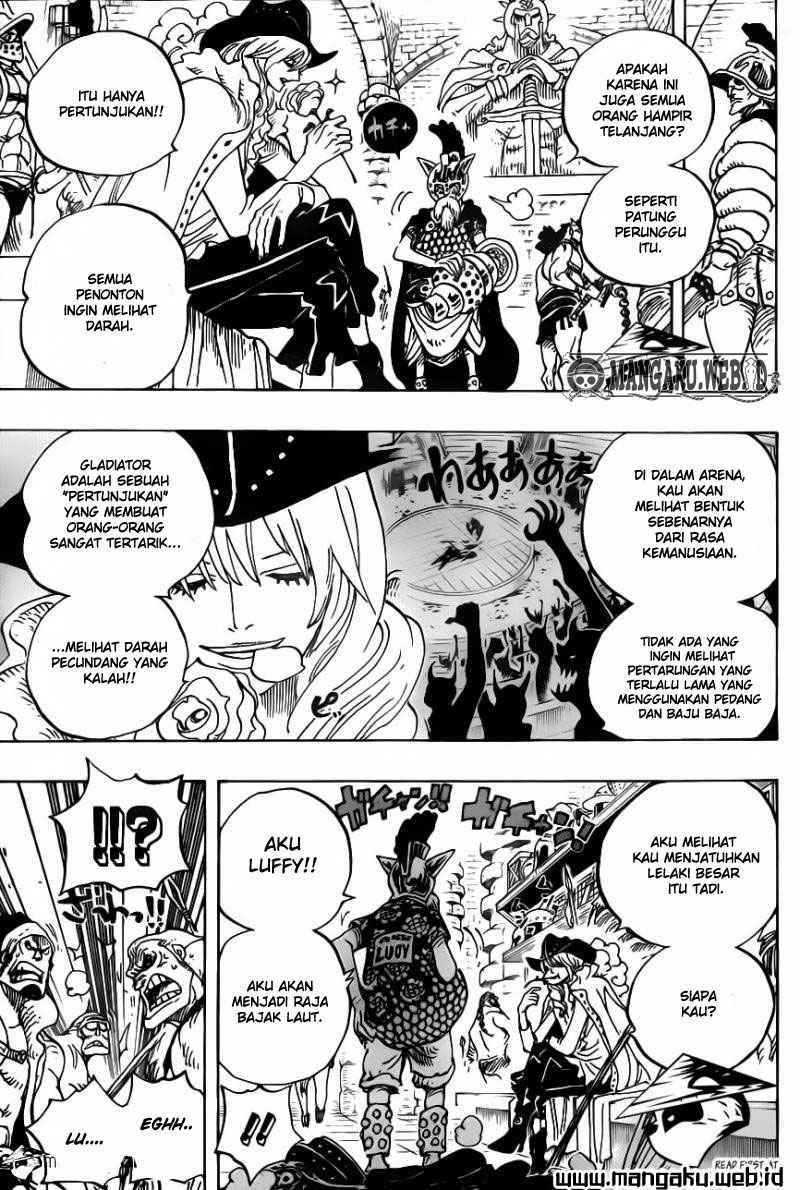 One Piece Chapter 704 Gambar 13