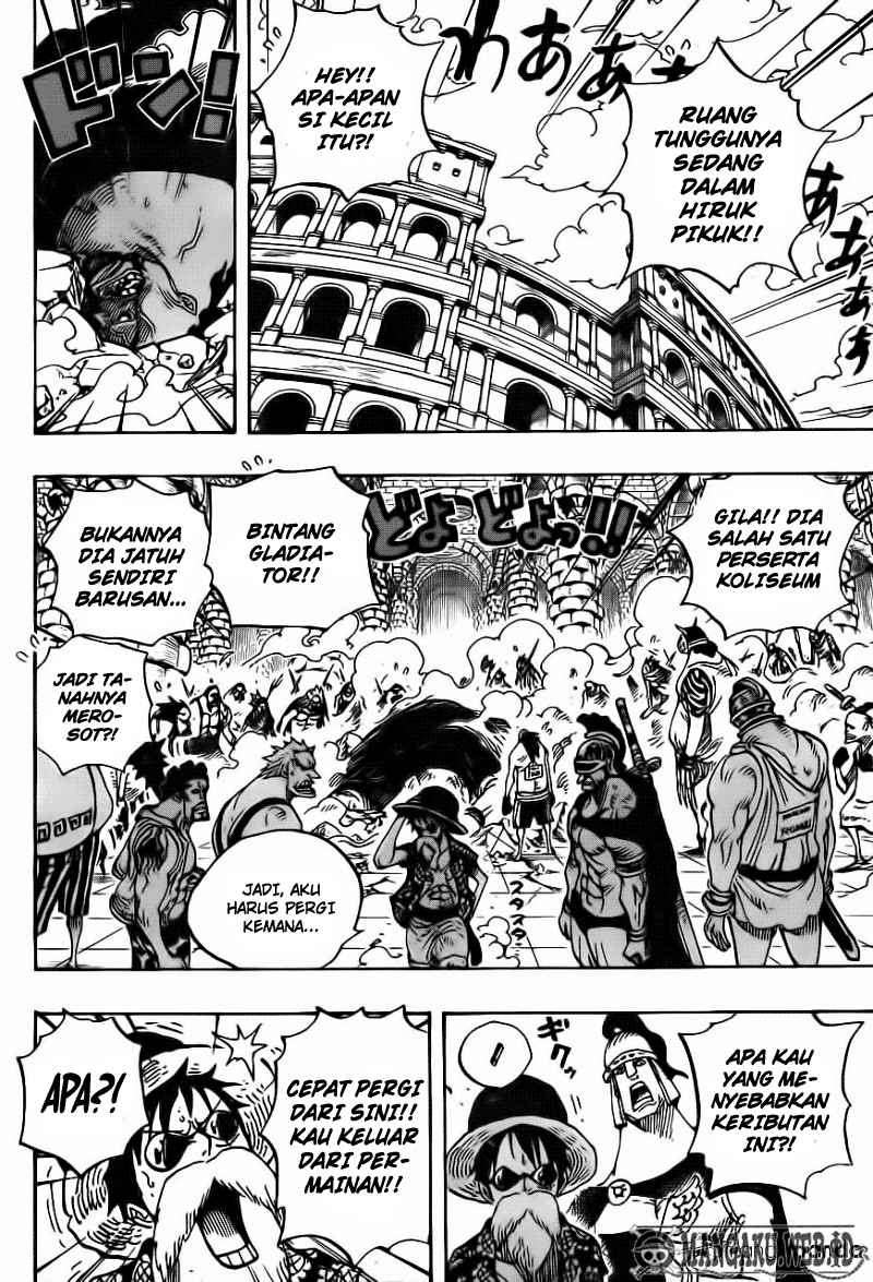 One Piece Chapter 704 Gambar 4