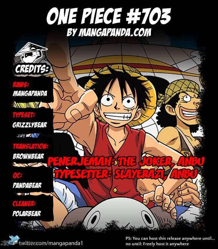 Komik One Piece Chapter 703 gambar nomor 1