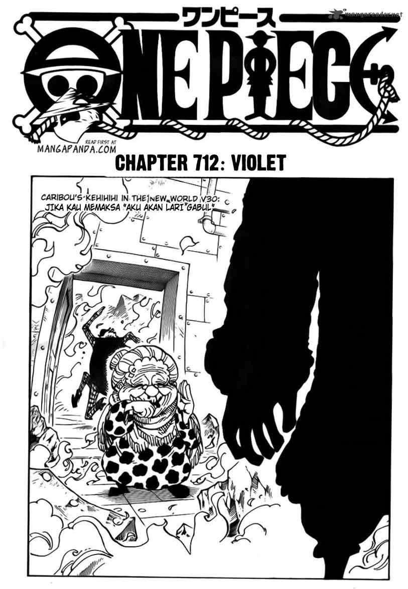 One Piece Chapter 712 Gambar 3