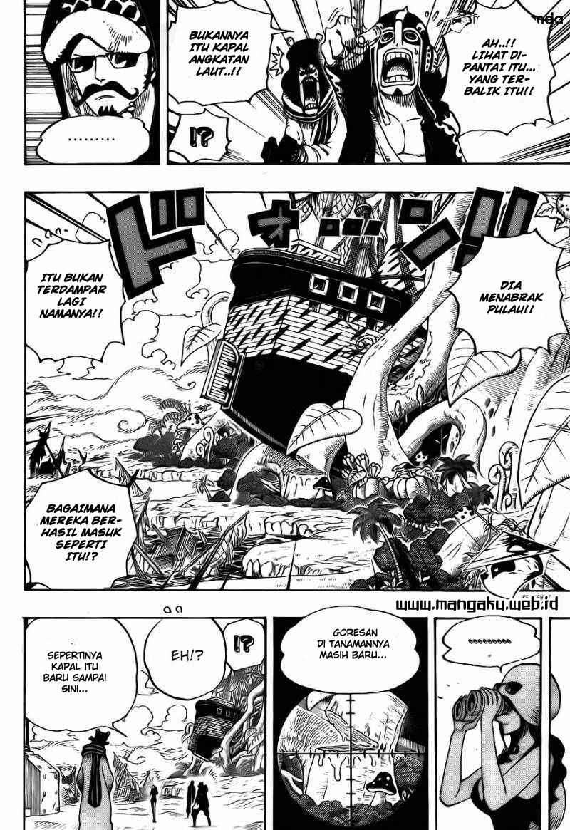 One Piece Chapter 710 Gambar 14