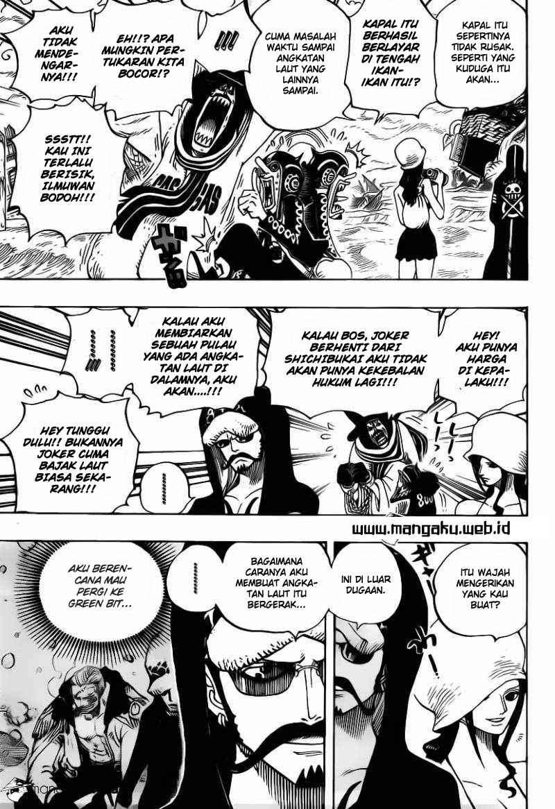 One Piece Chapter 710 Gambar 15