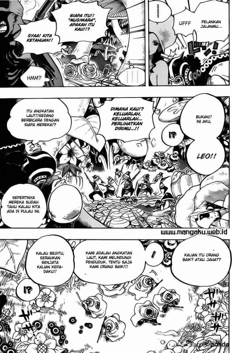 One Piece Chapter 710 Gambar 17