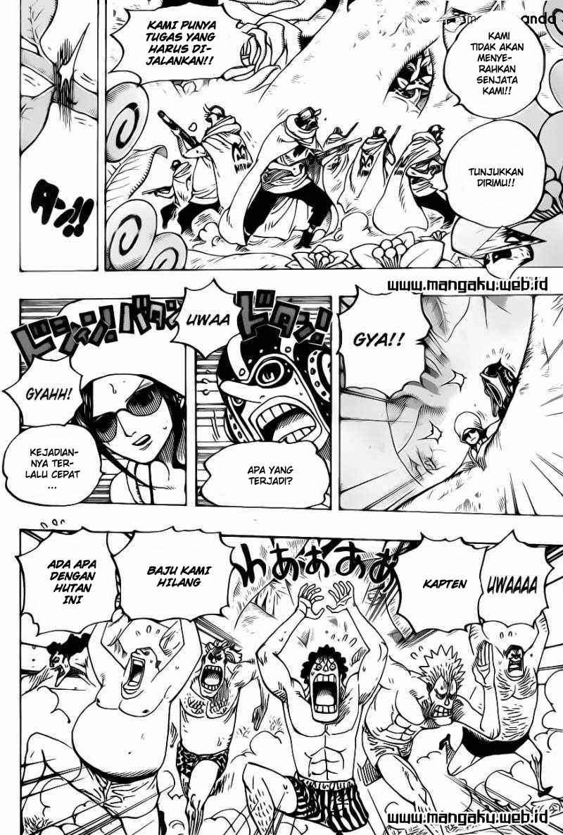 One Piece Chapter 710 Gambar 18