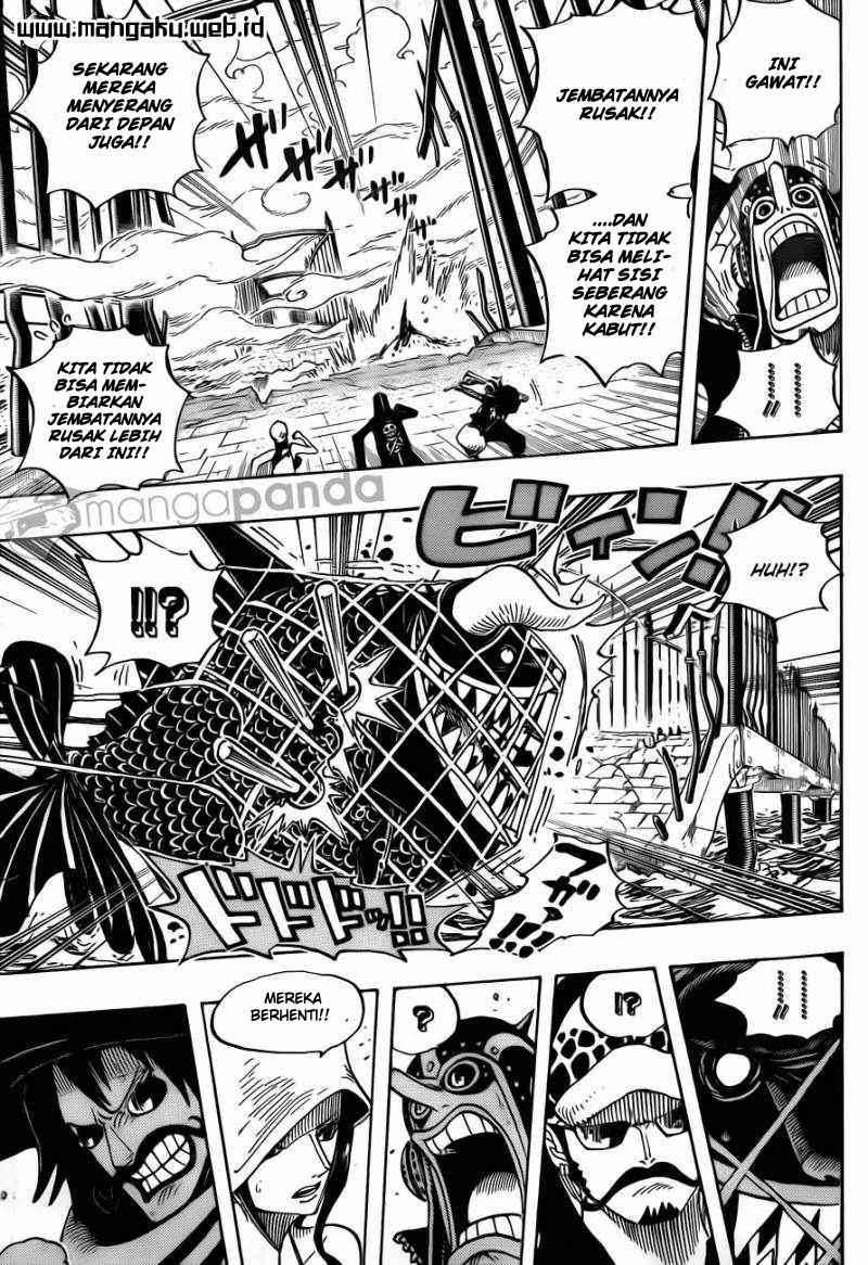 One Piece Chapter 710 Gambar 10