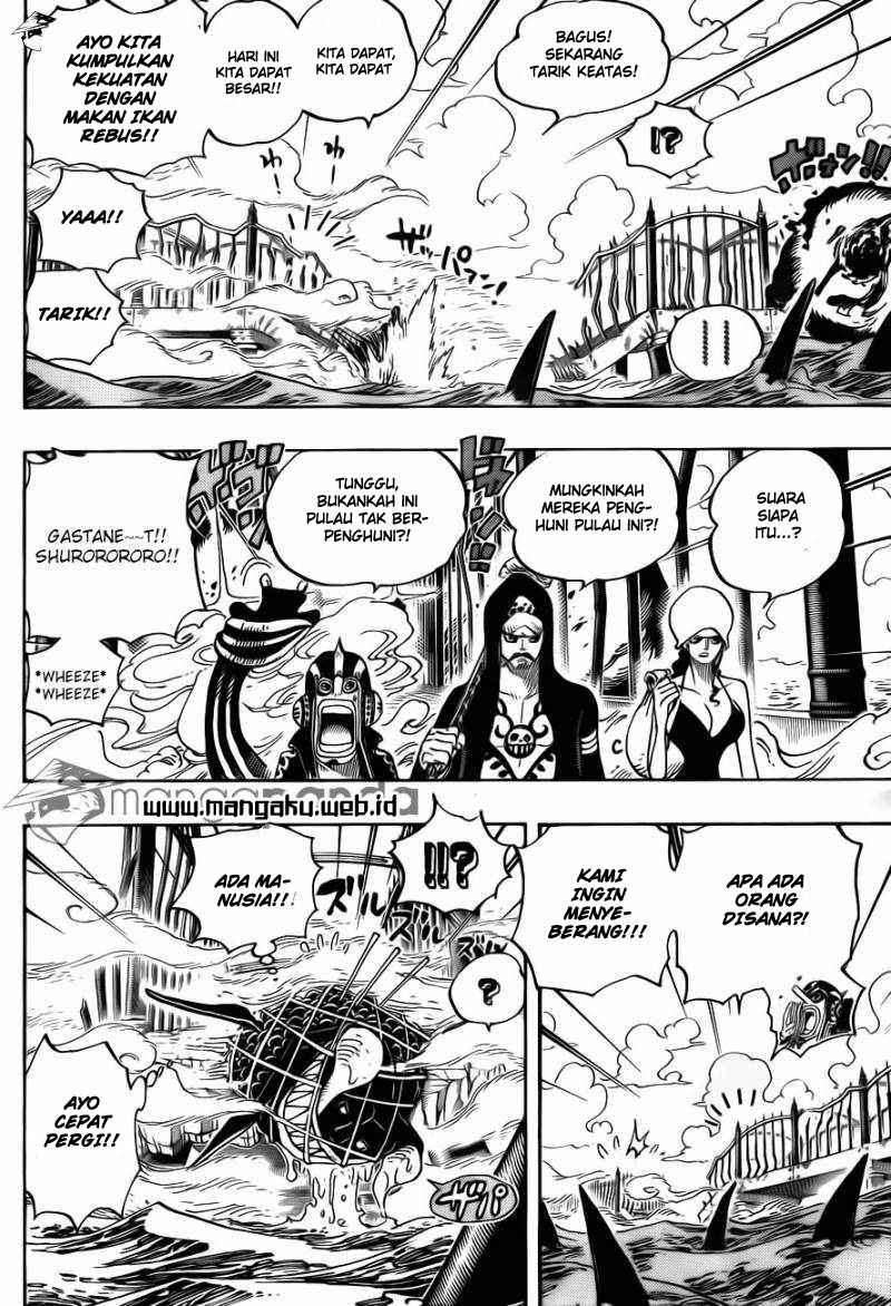 One Piece Chapter 710 Gambar 11