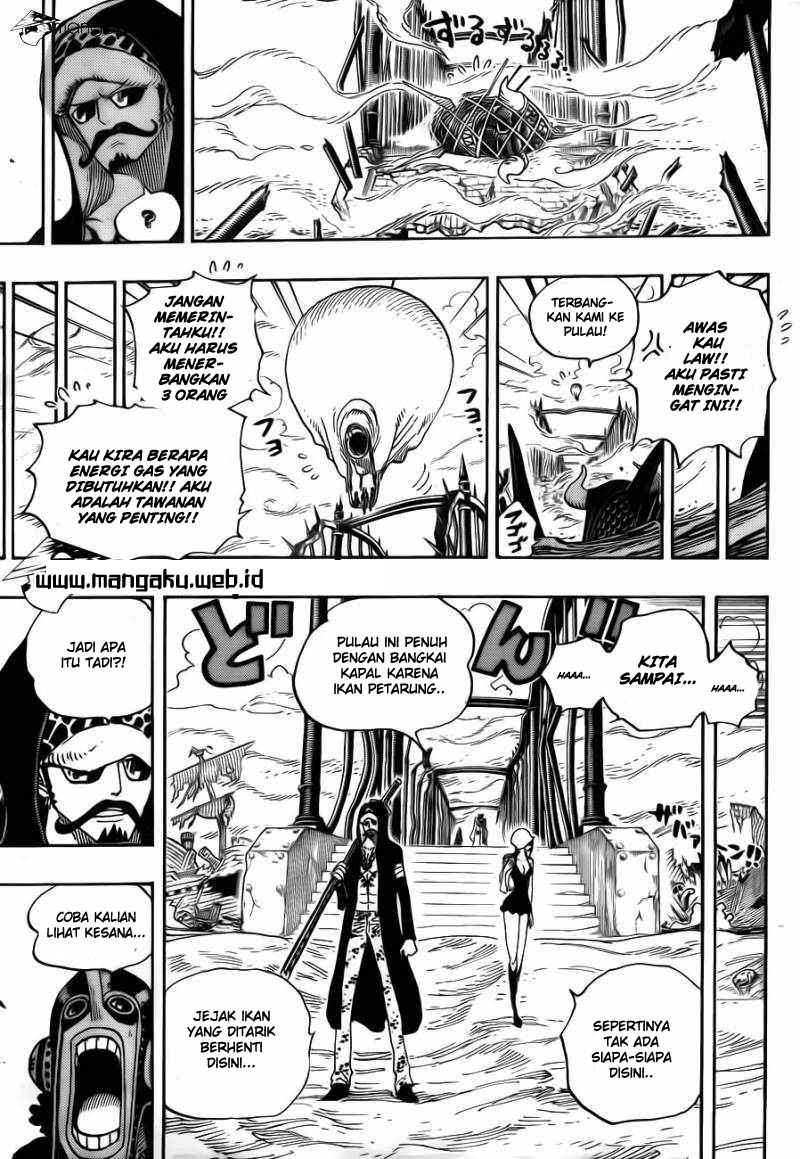 One Piece Chapter 710 Gambar 12