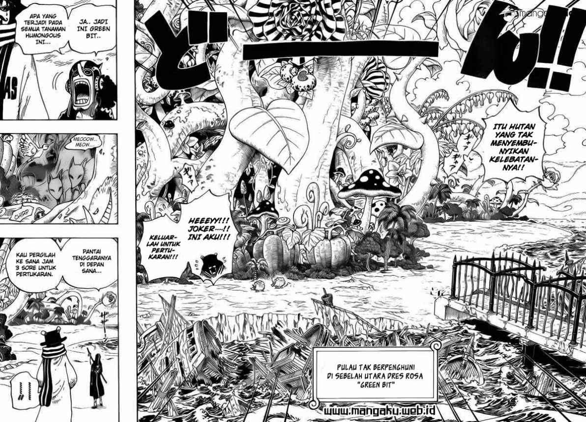 One Piece Chapter 710 Gambar 13
