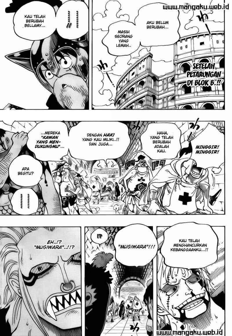 One Piece Chapter 710 Gambar 4