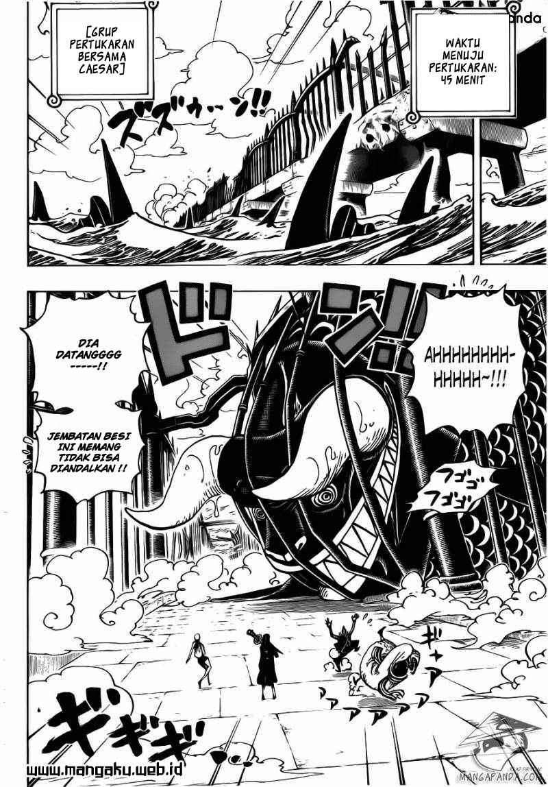 One Piece Chapter 710 Gambar 5