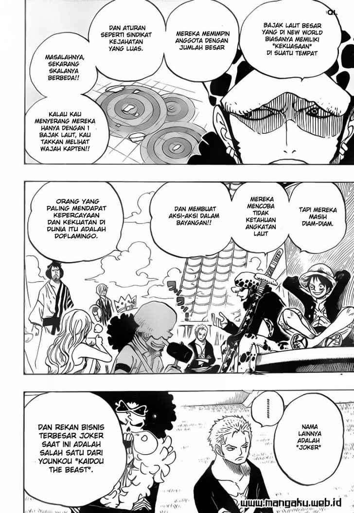 One Piece Chapter 698 Gambar 15