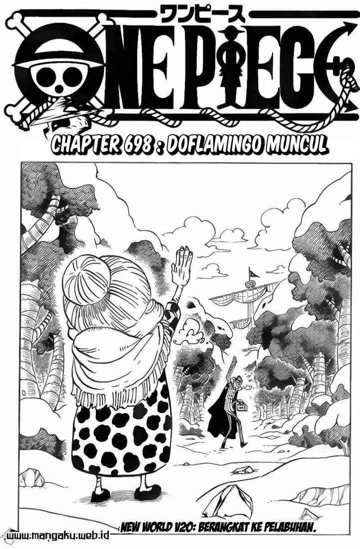 Manga One Piece Chapter 698 gambar nomor 2