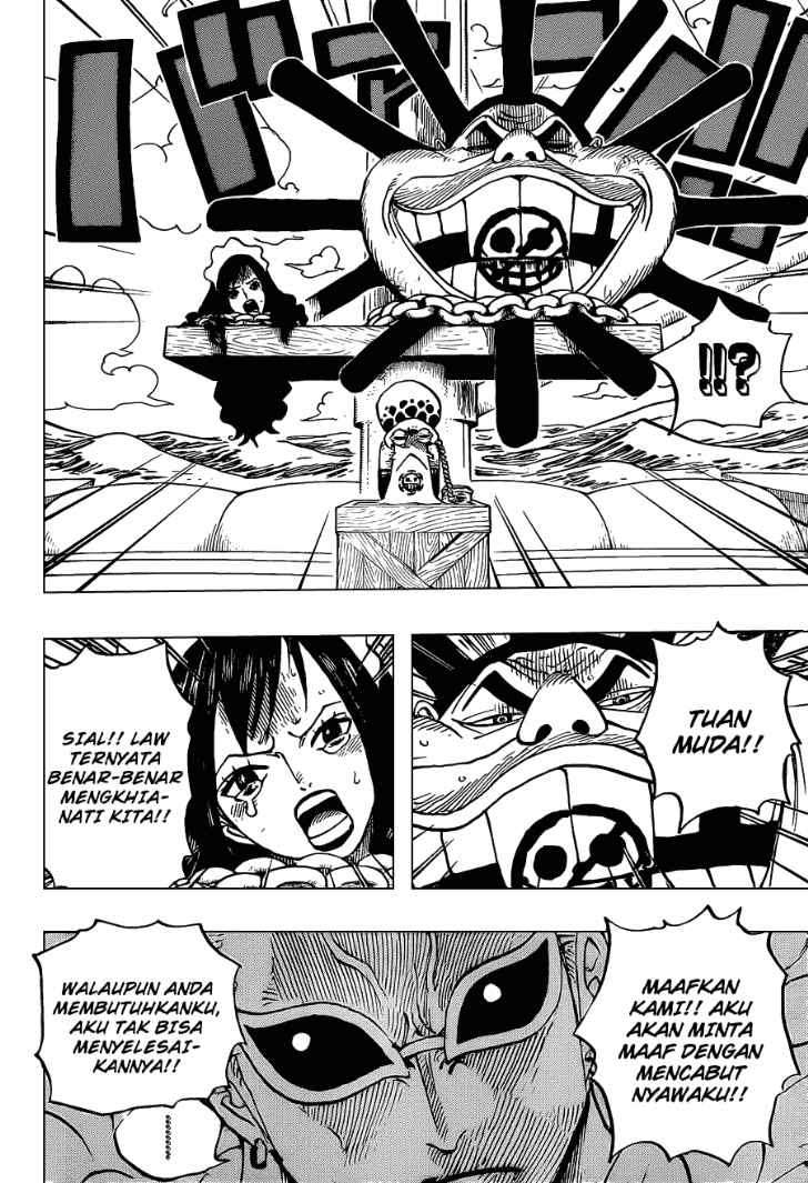 One Piece Chapter 697 Gambar 15