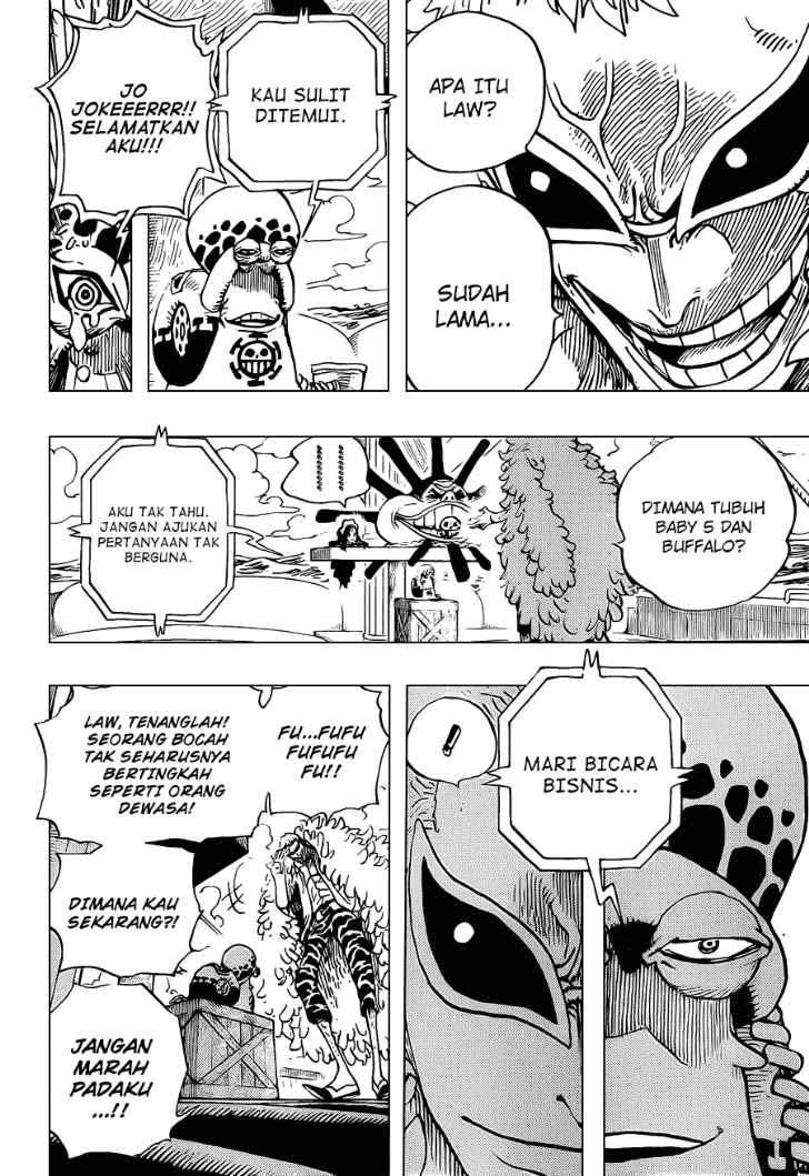 One Piece Chapter 697 Gambar 17