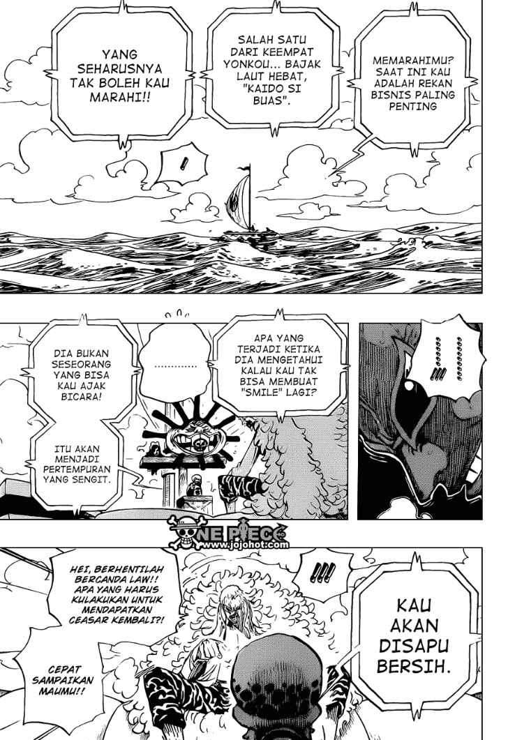 One Piece Chapter 697 Gambar 18