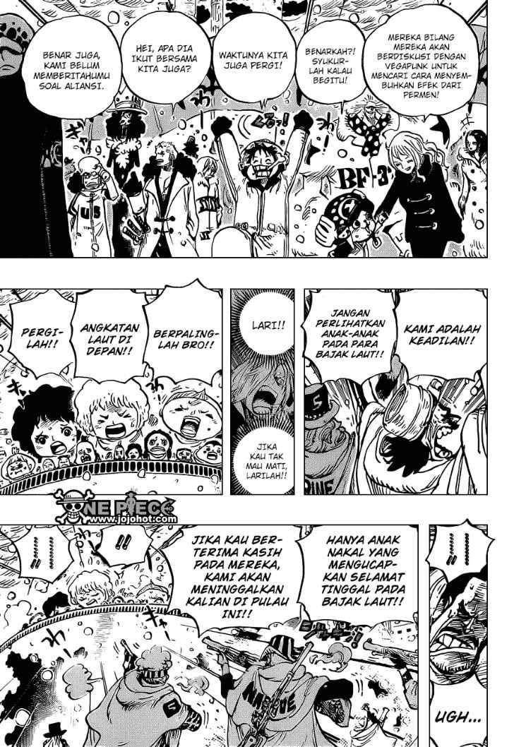 One Piece Chapter 697 Gambar 8