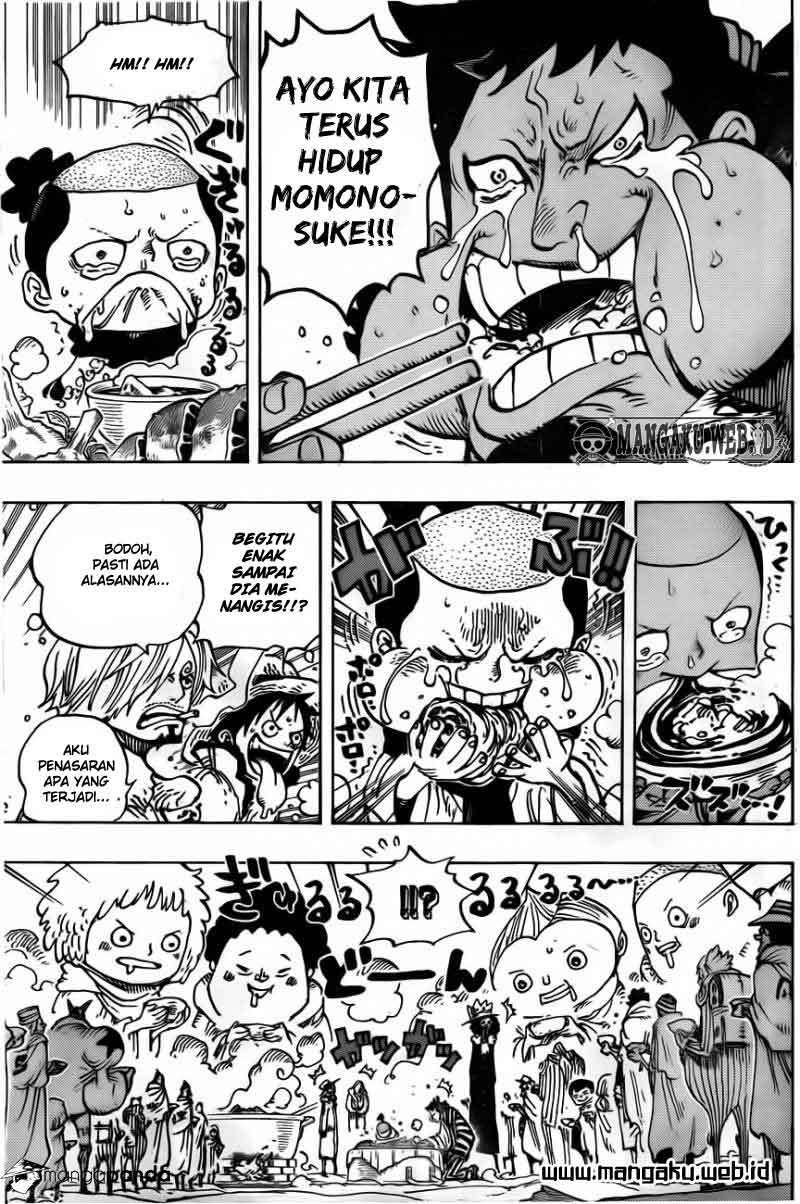 One Piece Chapter 696 Gambar 16