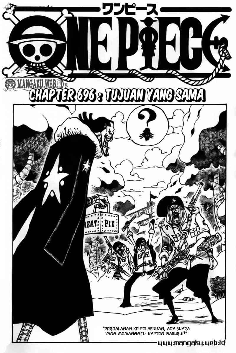 Manga One Piece Chapter 696 gambar nomor 2