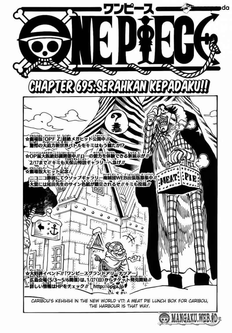 Manga One Piece Chapter 695 gambar nomor 2