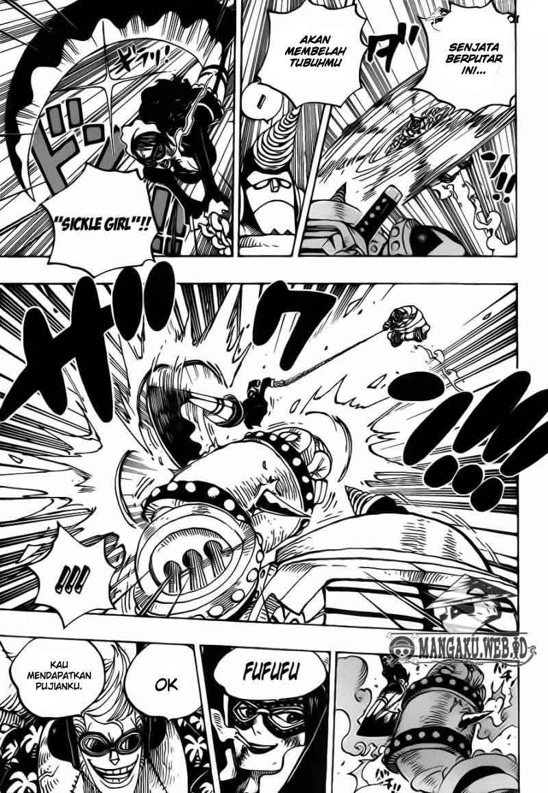 One Piece Chapter 695 Gambar 4