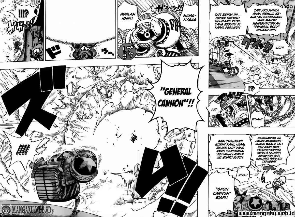 One Piece Chapter 695 Gambar 5