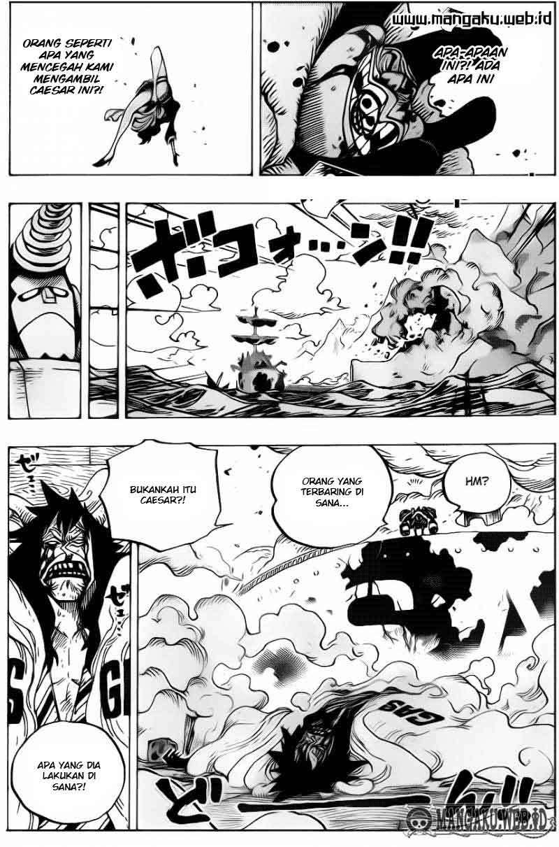 One Piece Chapter 695 Gambar 6