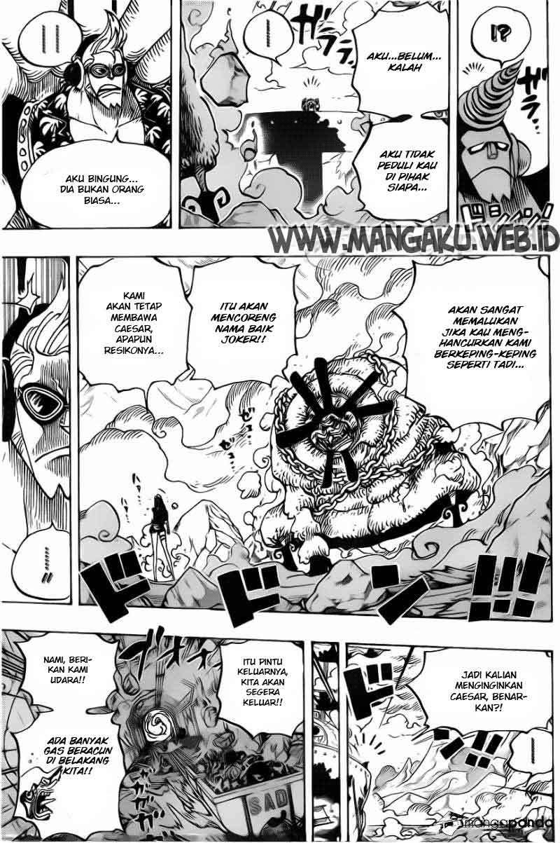 One Piece Chapter 695 Gambar 7