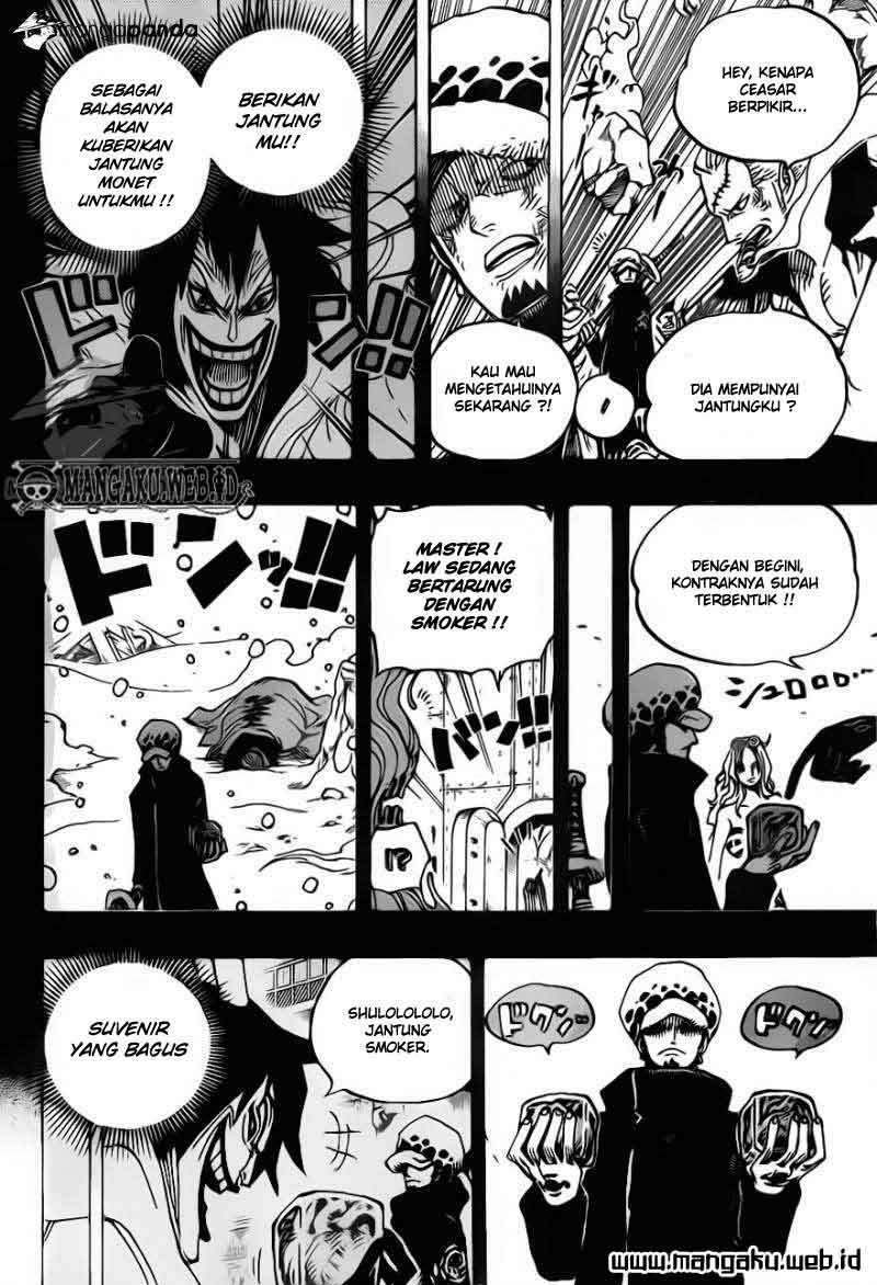 One Piece Chapter 694 Gambar 15