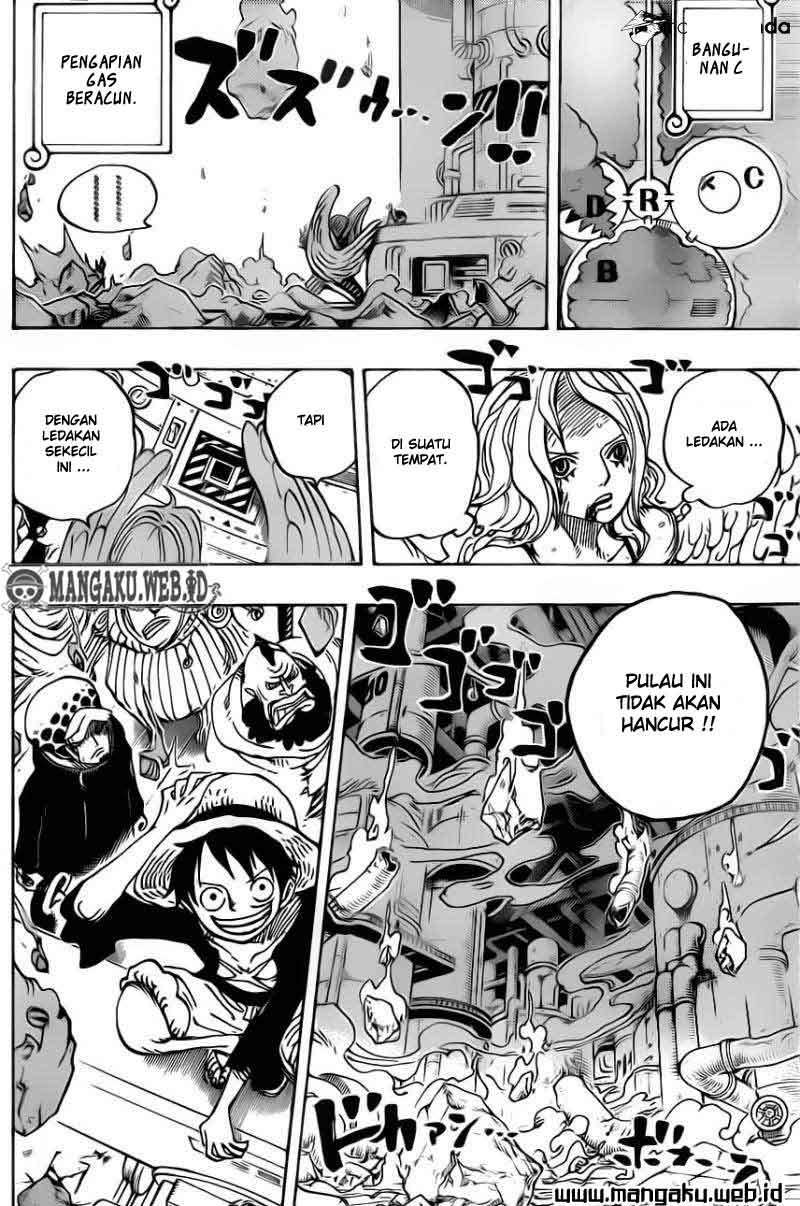 One Piece Chapter 694 Gambar 11