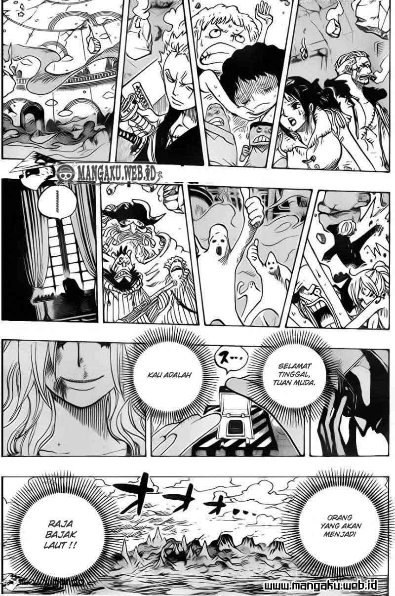 One Piece Chapter 694 Gambar 12