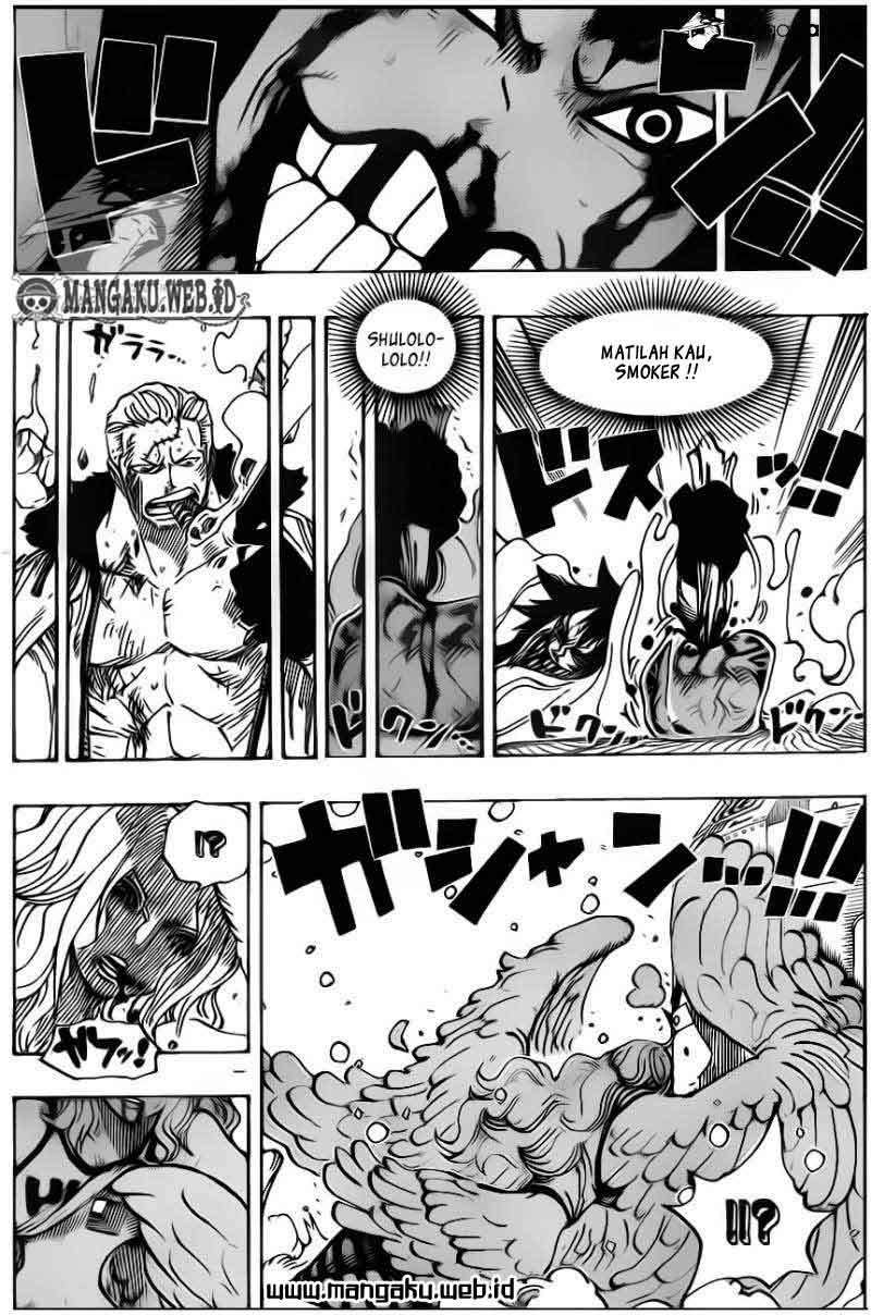 One Piece Chapter 694 Gambar 13