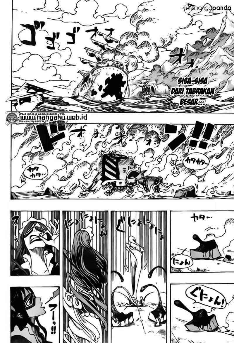 One Piece Chapter 694 Gambar 3