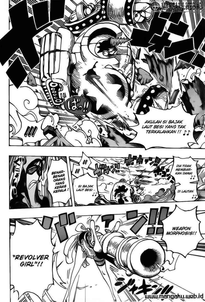 One Piece Chapter 694 Gambar 5
