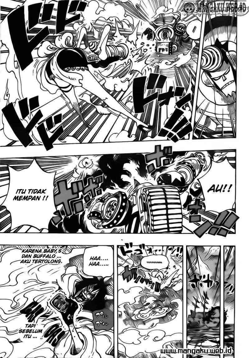 One Piece Chapter 694 Gambar 6