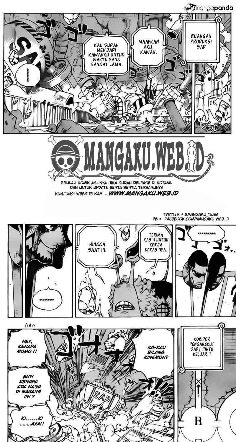 One Piece Chapter 694 Gambar 7