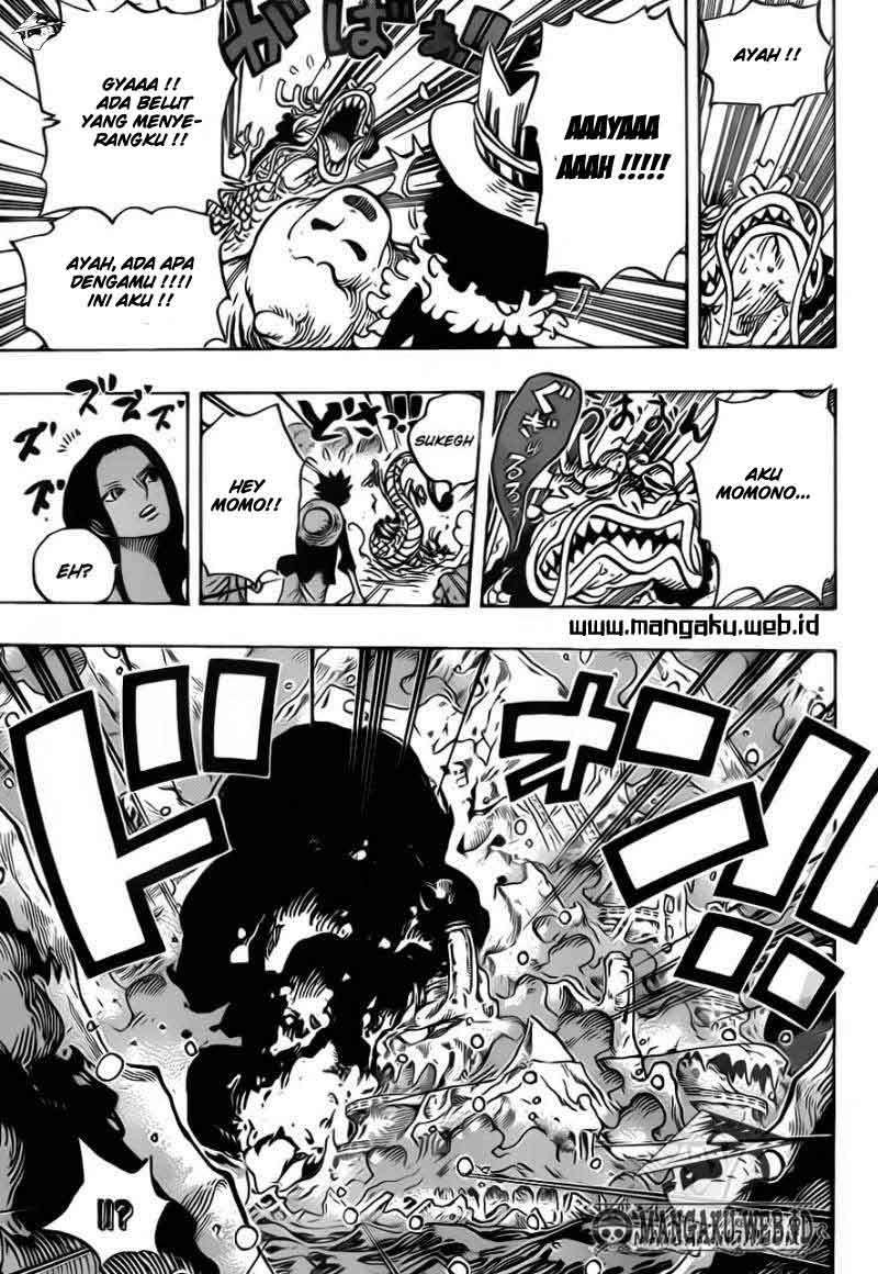 One Piece Chapter 694 Gambar 8