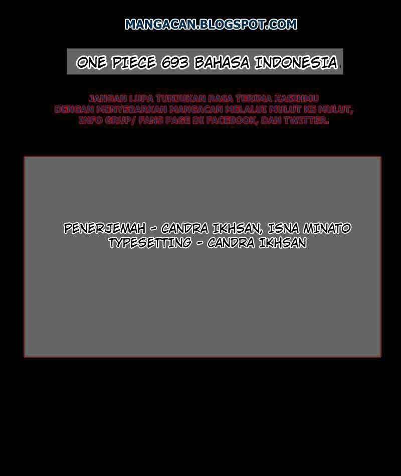 One Piece Chapter 693 Gambar 16