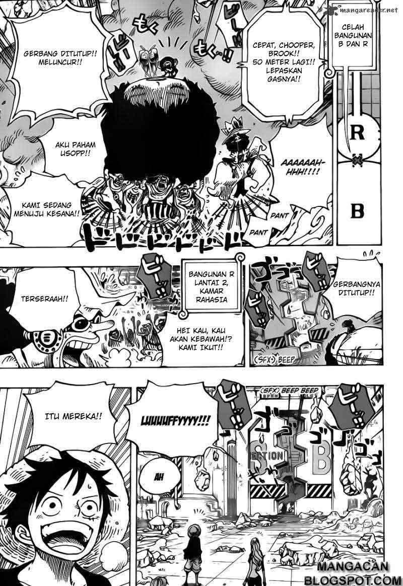 One Piece Chapter 693 Gambar 11