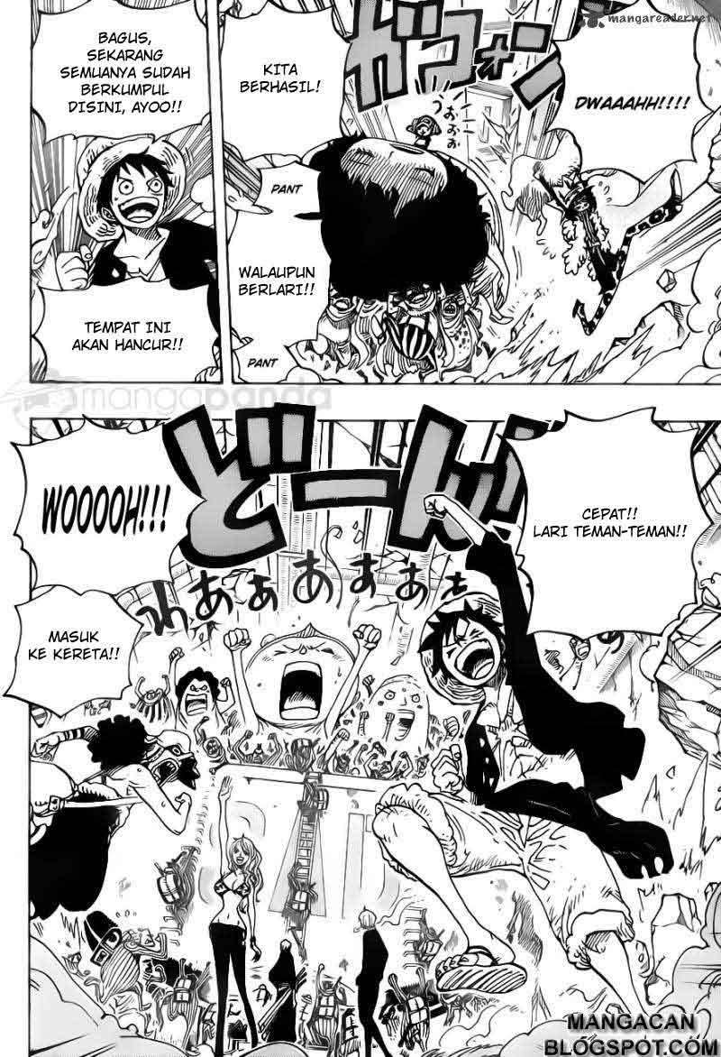 One Piece Chapter 693 Gambar 12