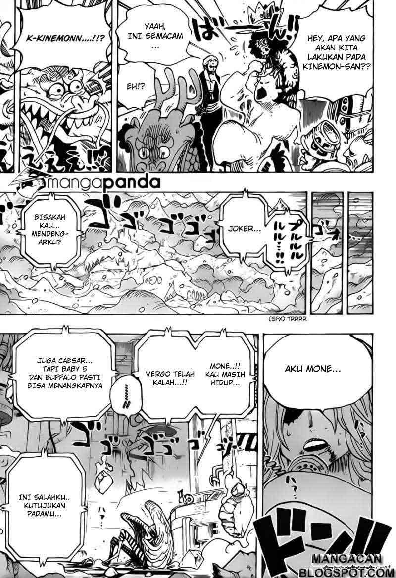One Piece Chapter 693 Gambar 13