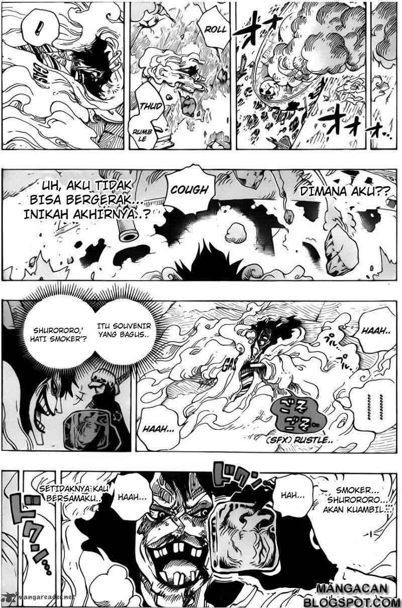 One Piece Chapter 693 Gambar 9