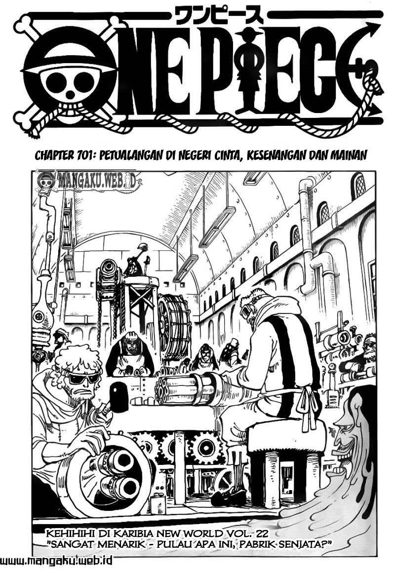 Manga One Piece Chapter 701 gambar nomor 2