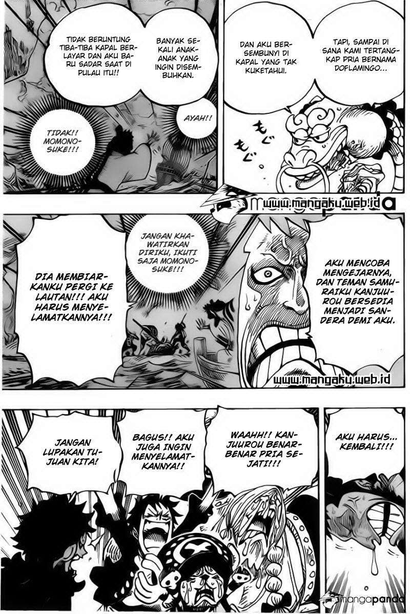 One Piece Chapter 700 Gambar 14