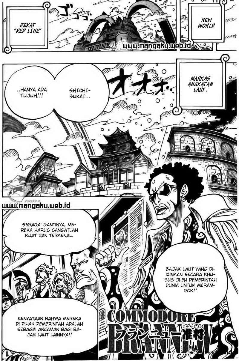 One Piece Chapter 700 Gambar 15