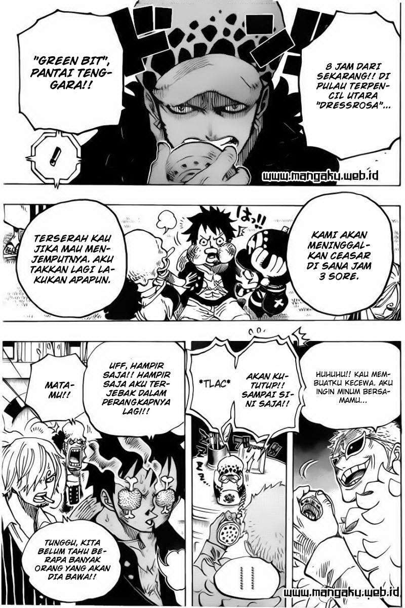 One Piece Chapter 700 Gambar 10