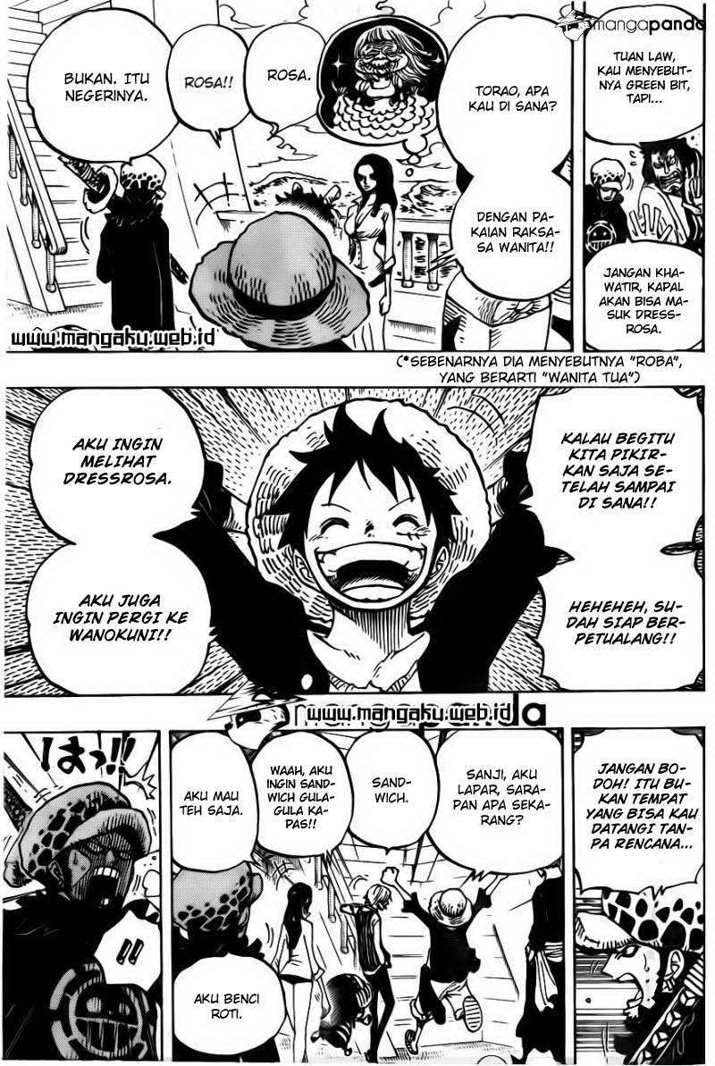 One Piece Chapter 700 Gambar 12