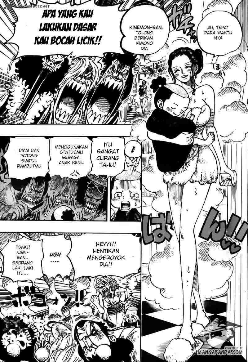 One Piece Chapter 699 Gambar 14