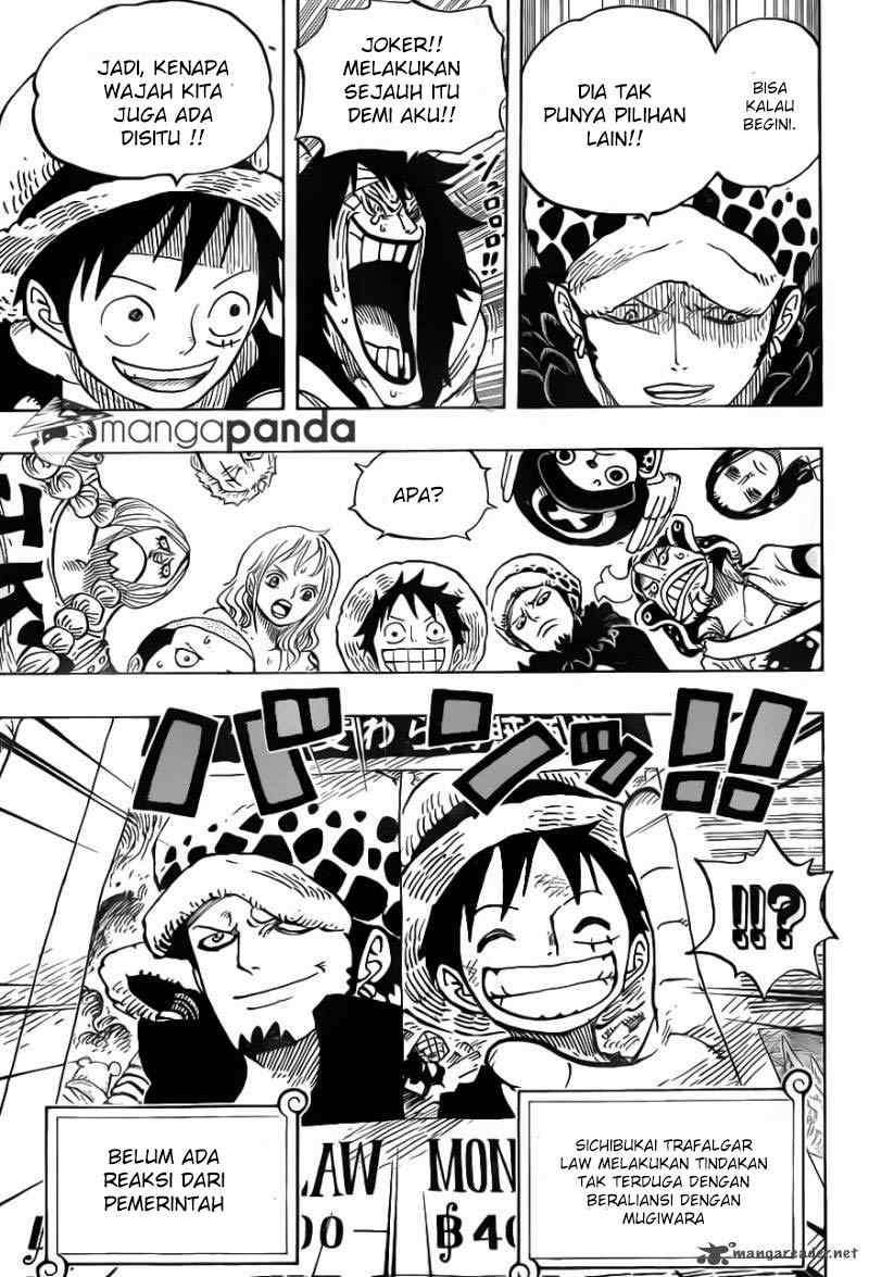 One Piece Chapter 699 Gambar 18