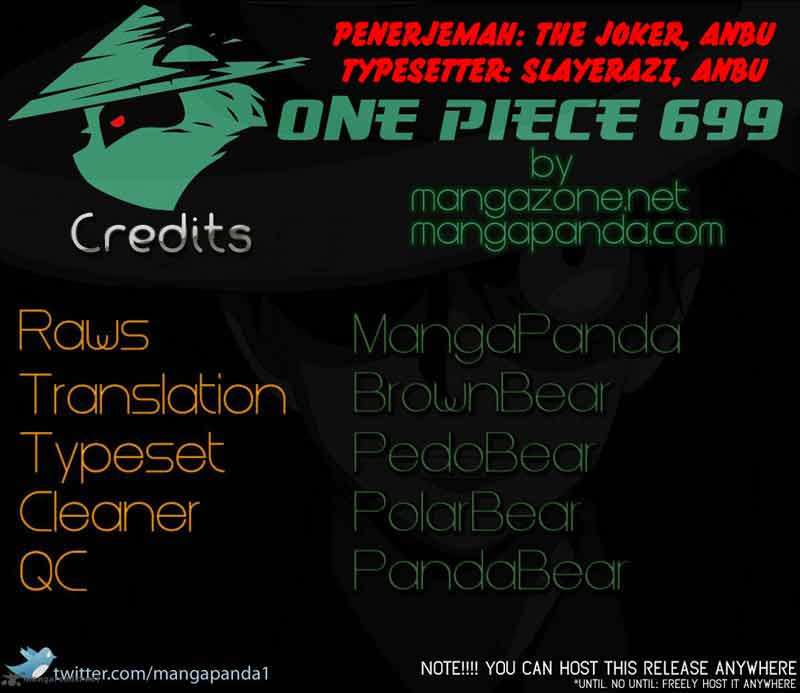 Komik One Piece Chapter 699 gambar nomor 1